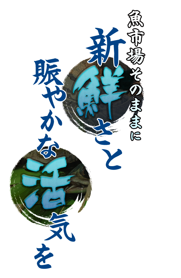 九州でイカ活き造りなら さかな市場